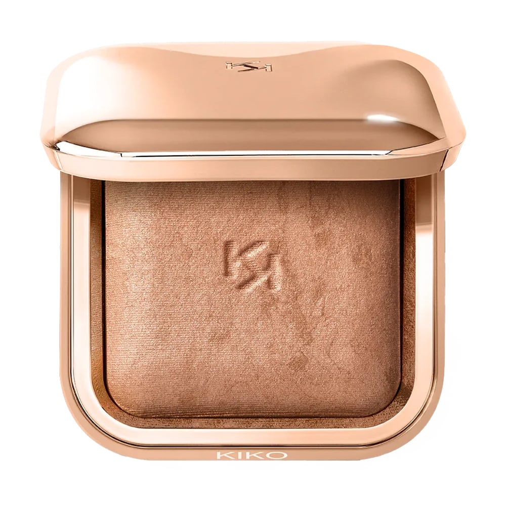 Запечений бронзер для обличчя Kiko Milano Silky Glow Baked Bronzer 01 Warm Sienna, 8.5 г